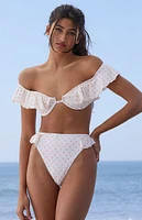 Dippin' Daisy's Kate Off-Shoulder Underwire Bikini Top