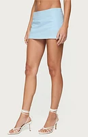 Edikted Avalai Linen Look Mini Skort