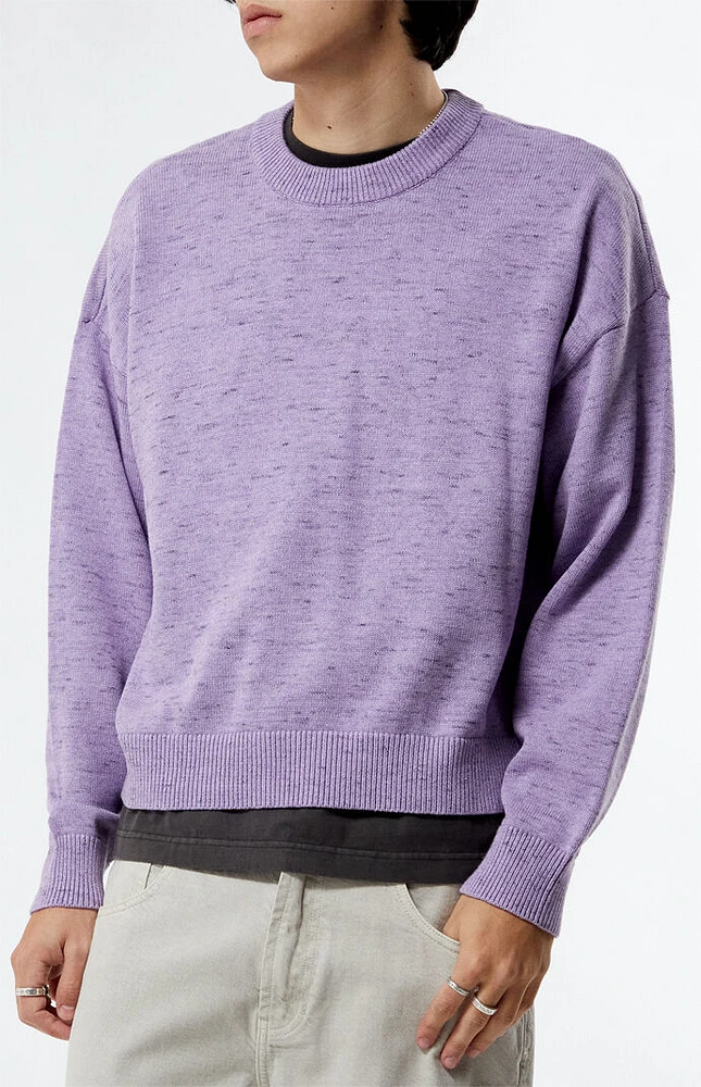 Cropped Crew Sweater