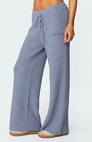 Edikted Kris Ribbed Knit Sweatpants
