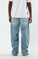 PacSun Light Indigo Baggy Barrel Jeans