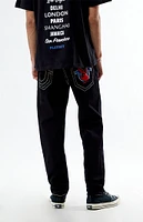 True Religion x Playboy Rocco Flap Skinny Jeans