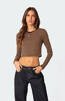 Montie Striped Long Sleeve T-Shirt