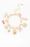 LA Hearts Anya Charm Bracelet