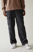 PacSun Stretch Plaid Cargo Trousers