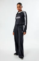 adidas Eco Black Tiro 3-Stripes Long Sleeve T-Shirt