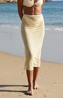 Pacsun Destination Mesh Midi Skirt