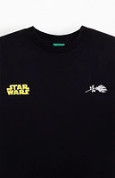 Civil x Star Wars Concrete Red Crystal Oversized T-Shirt