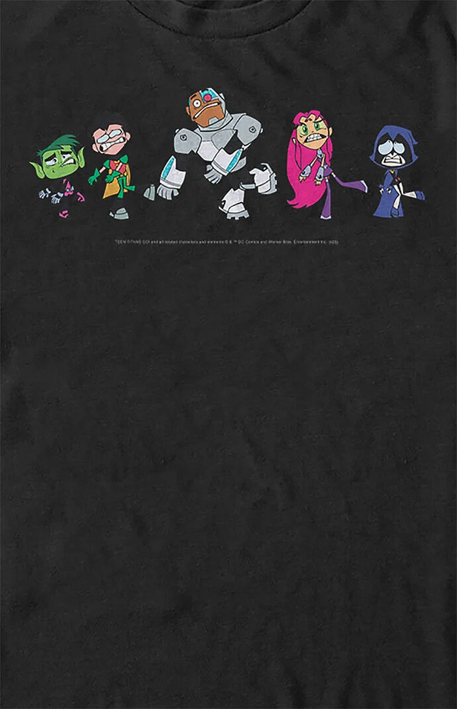 Teen Titans Go Group T-Shirt