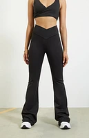 PAC 1980 WHISPER Active Crossover Flare Yoga Pants