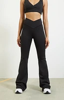 PAC 1980 WHISPER Active Crossover Flare Yoga Pants