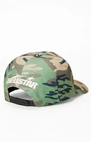 Hellstar Camo Rhinestone Snapback Hat