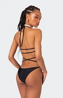 Strappy One Piece Swimsuit