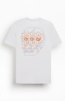 Hurley Skulls And Flowers T-Shirt