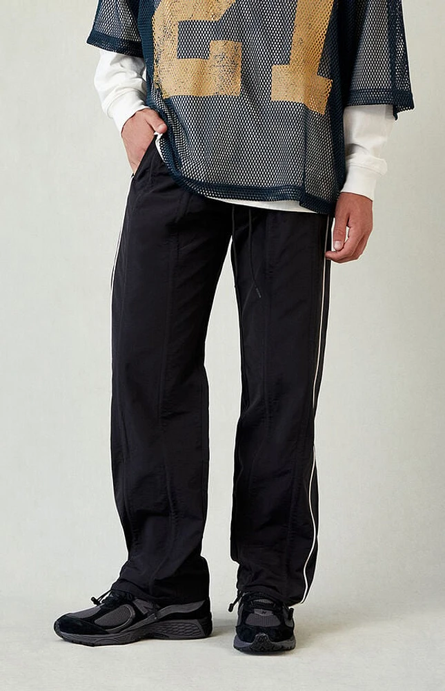 Pacsun Black Bolton Baggy Track Pants