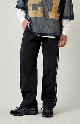 Pacsun Black Bolton Baggy Track Pants