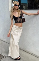 Princess Polly Beige My Girl Maxi Skirt