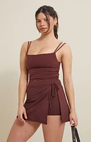 PAC 1980 WHISPER Active Side Slit Sport Mini Skort