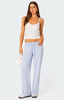 Edikted Quinn Straight Leg Sweatpants