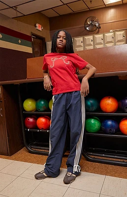 Pacsun Kids Blue Bow Track Pants