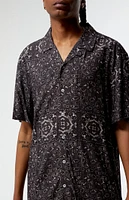 PacSun Paisley Camp Shirt