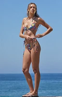 PacSun Floral Ellie Tie Side Bikini Bottom