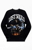 PacSun Lost Souls Oversized Long Sleeve T-Shirt