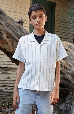Pacsun Kids Stripe Camp Shirt