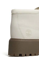 Timberland Women's Natural Stone Street Mid Lace-Up Boots