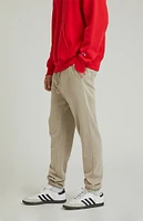 PacSun Cream Fleece Sweatpants