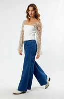 Free People Gimme Butterflies Long Sleeve Top