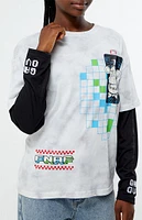 Five Nights at Freddy's Kids Game Over Twofer Long Sleeve T-Shirt