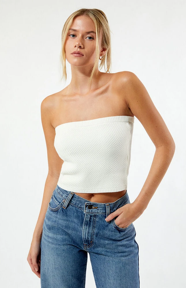 Rhythm Spirit Strapless Knit Tube Top