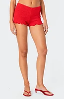 Edikted Valentina Scrunch Shorts