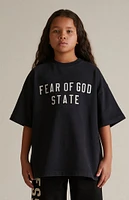 Fear of God Essentials Kids Black Heavy T-Shirt