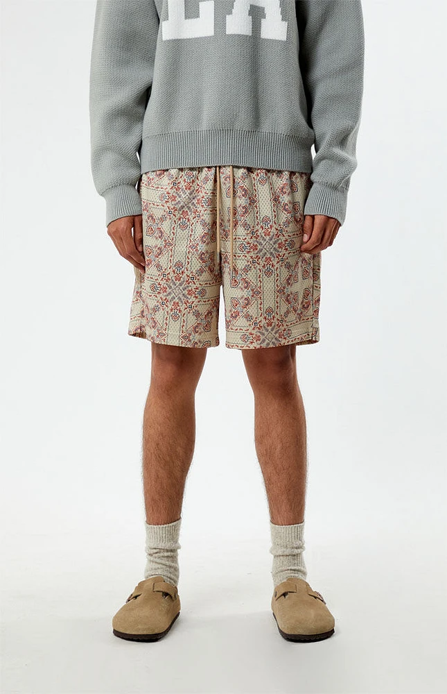 PacSun Bandana Mesh Basketball Shorts