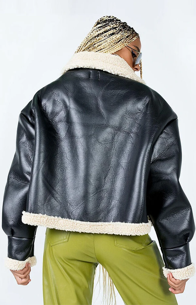 Kimmons Faux Leather Jacket