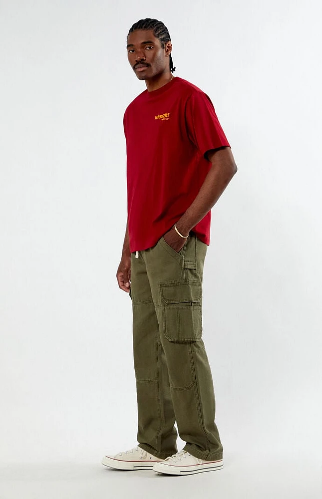 Wrangler x PacSun Relaxed Straight Cargo Pants