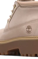 Timberland Women's Light Beige Stone Street Mid Lace-Up Boots