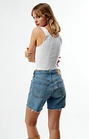 Levi's 501 Mid Thigh Denim Shorts