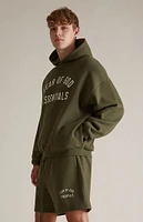 Fear of God Essentials Military Fleece Hoodie