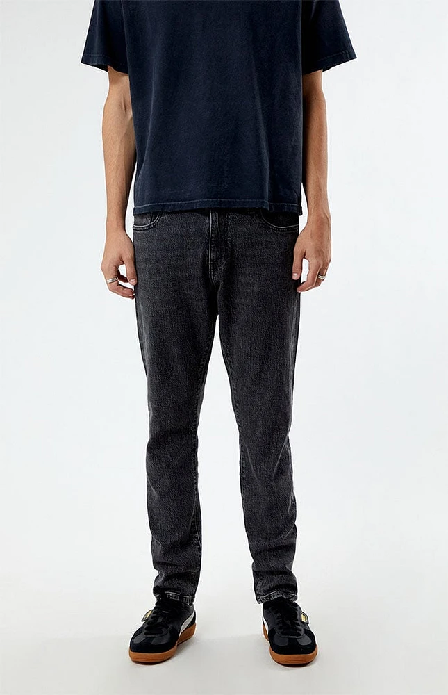 PacSun Comfort Stretch Washed Black Slim Jeans