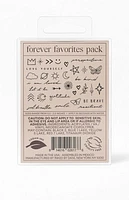 Inked by Dani Forever Favorites Temporary Tattoo Pack