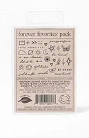 Inked by Dani Forever Favorites Temporary Tattoo Pack