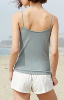 John Galt Sage Overlap Tank Top