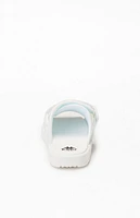 Kappa White Authentic Bastian 1 Slide Sandals
