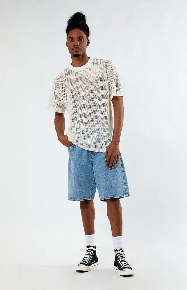 PacSun Cream Sonora Knit T-Shirt