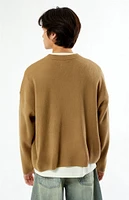 The Met x PacSun Man at a Café Table Paris Cropped Sweater