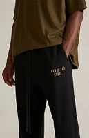 Fear of God Essentials Black Fleece Sweatpants