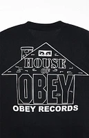 Obey House Of Records T-Shirt